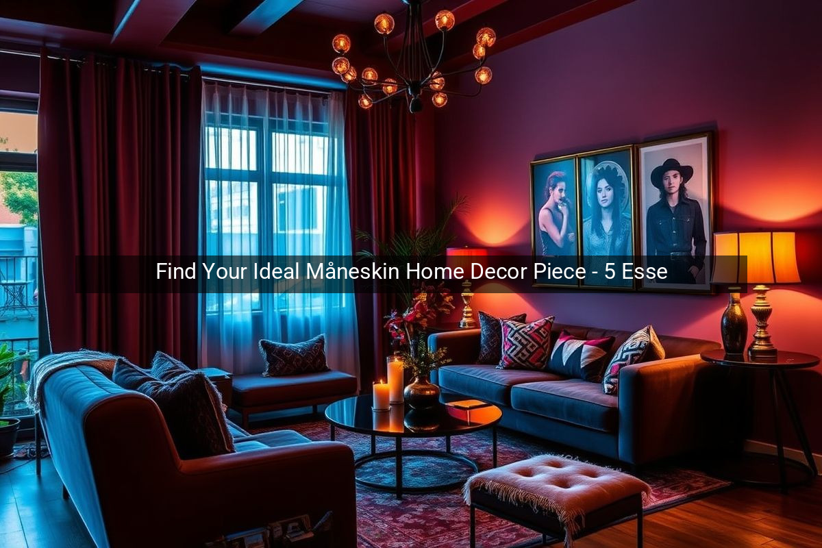 Find Your Ideal Måneskin Home Decor Piece - 5 Essential Tips