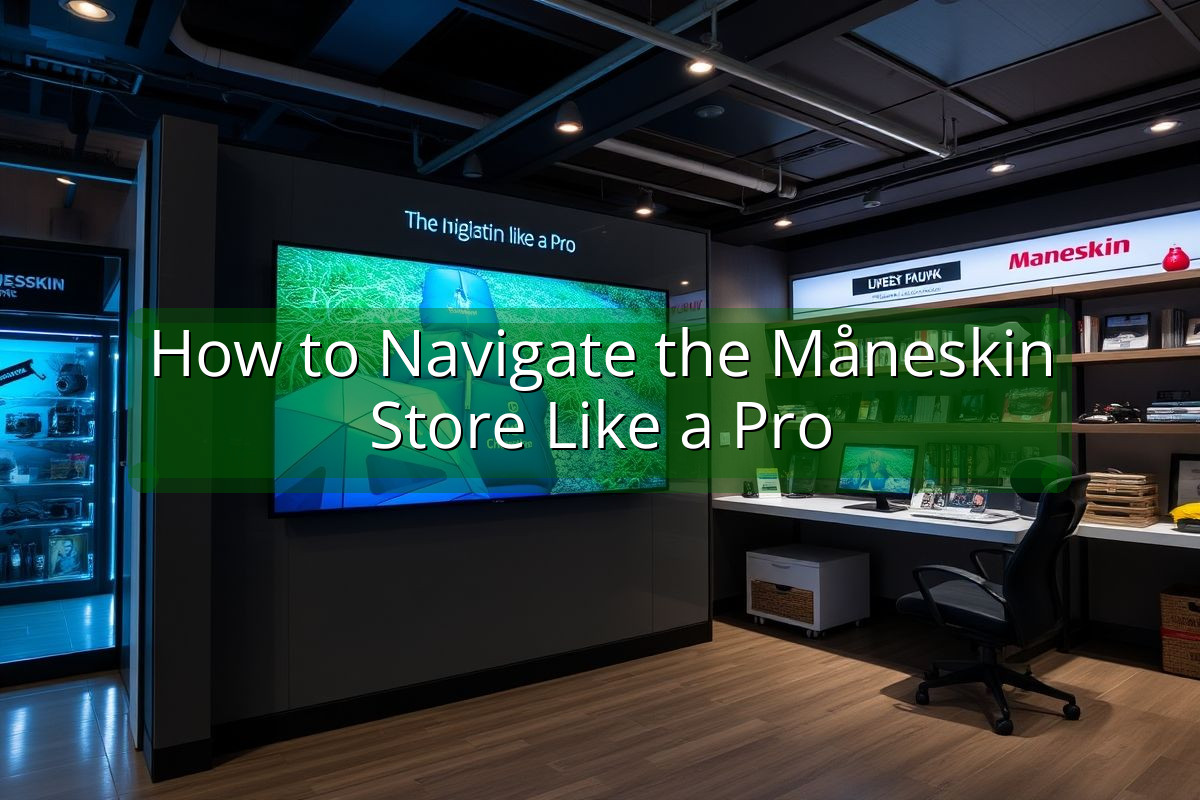 How to Navigate the Måneskin Store Like a Pro