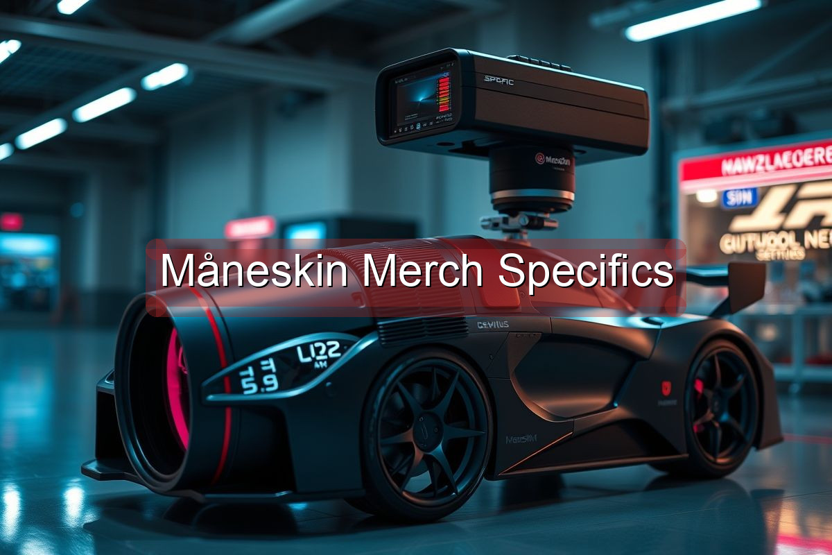 Måneskin Merch Specifics