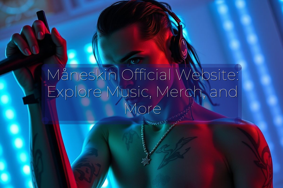 Måneskin Official Website: Explore Music, Merch, and More