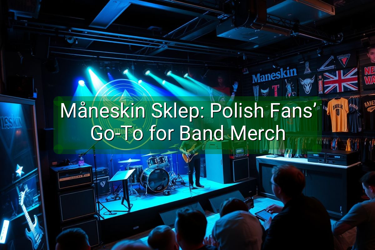 Måneskin Sklep: Polish Fans’ Go-To for Band Merch