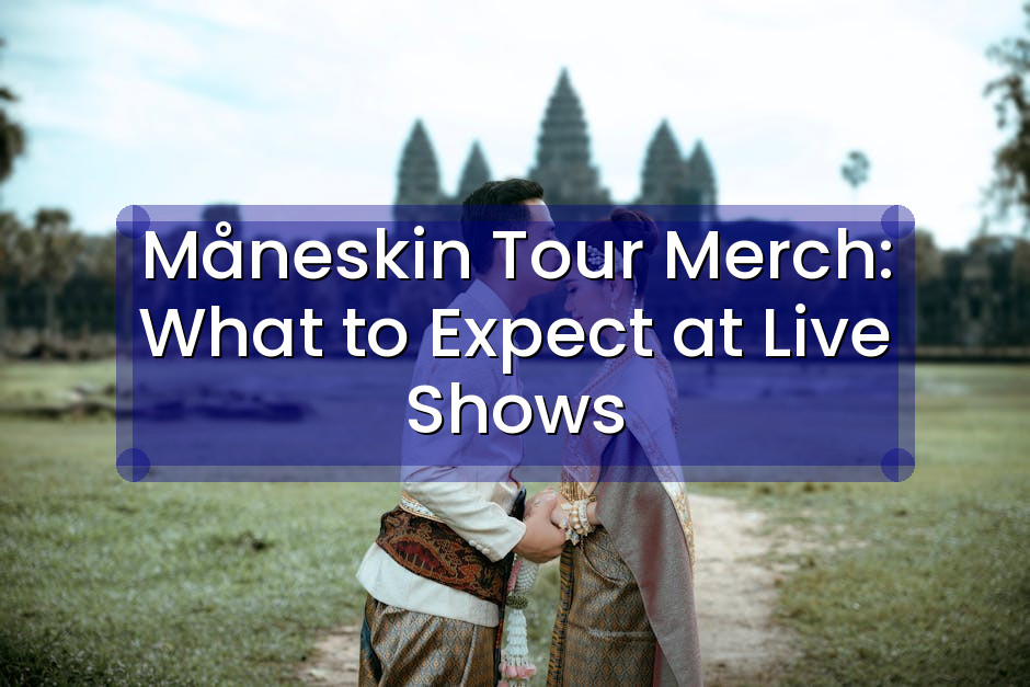 Måneskin Tour Merch: What to Expect at Live Shows