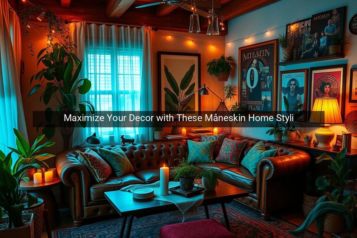 Maximize Your Decor with These Måneskin Home Styling Tips - 10 Ideas