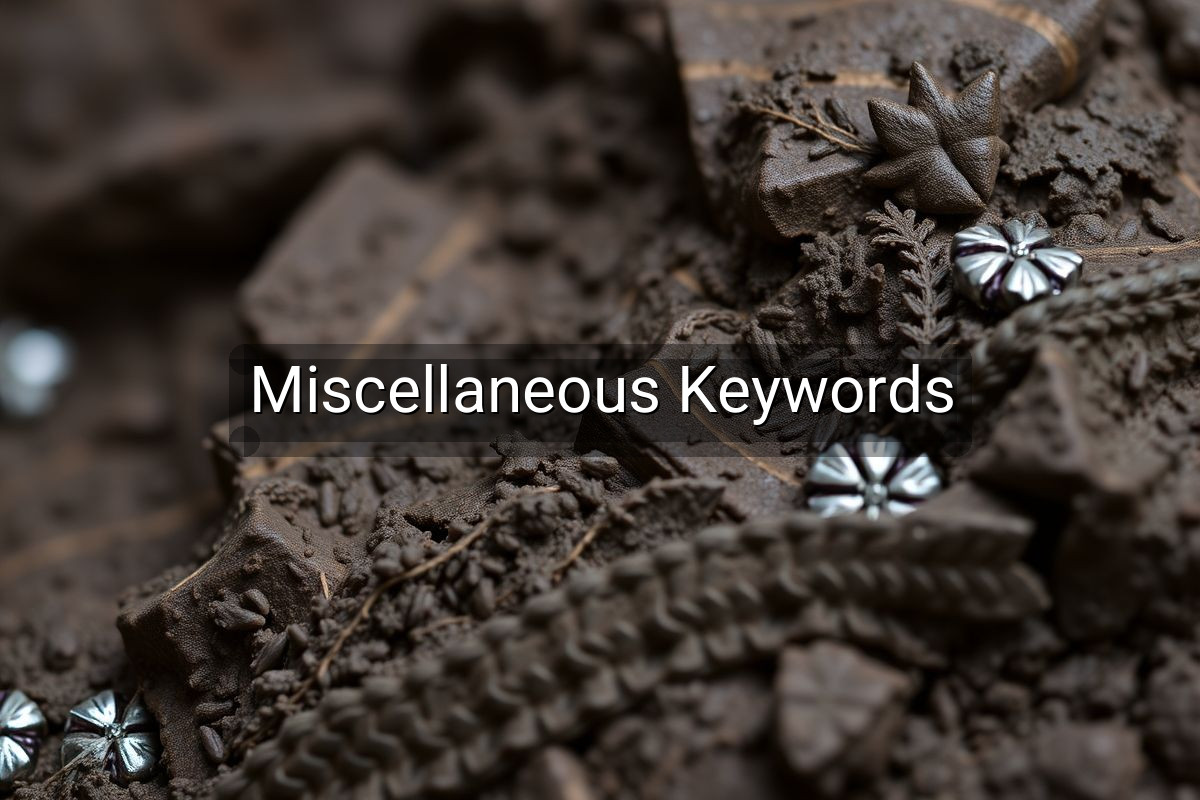 Miscellaneous Keywords
